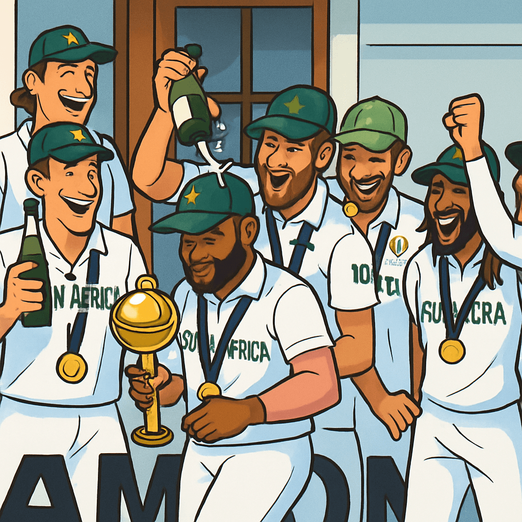 South Africa rises from chokers to champions