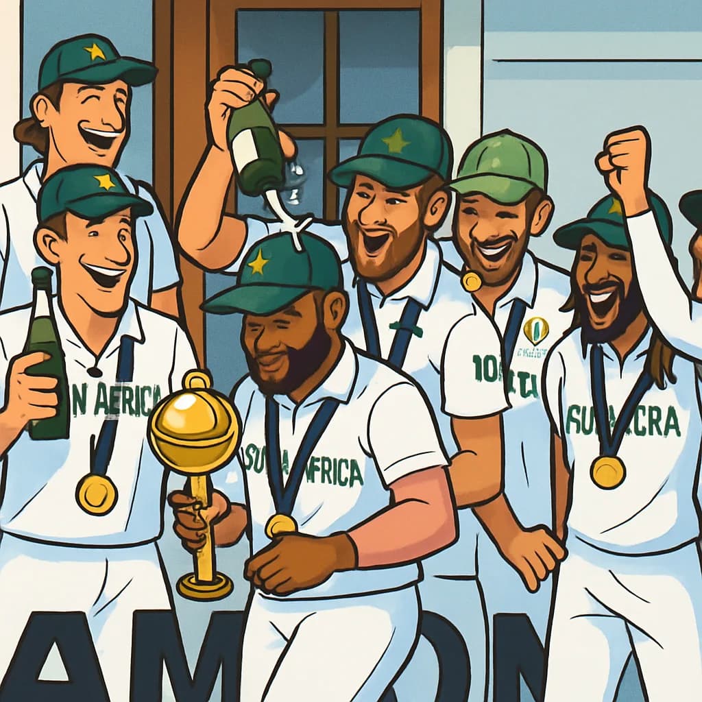 South Africa rises from chokers to champions