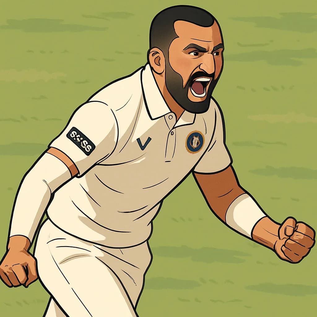 Gohar's five-for boosts Middlesex lead