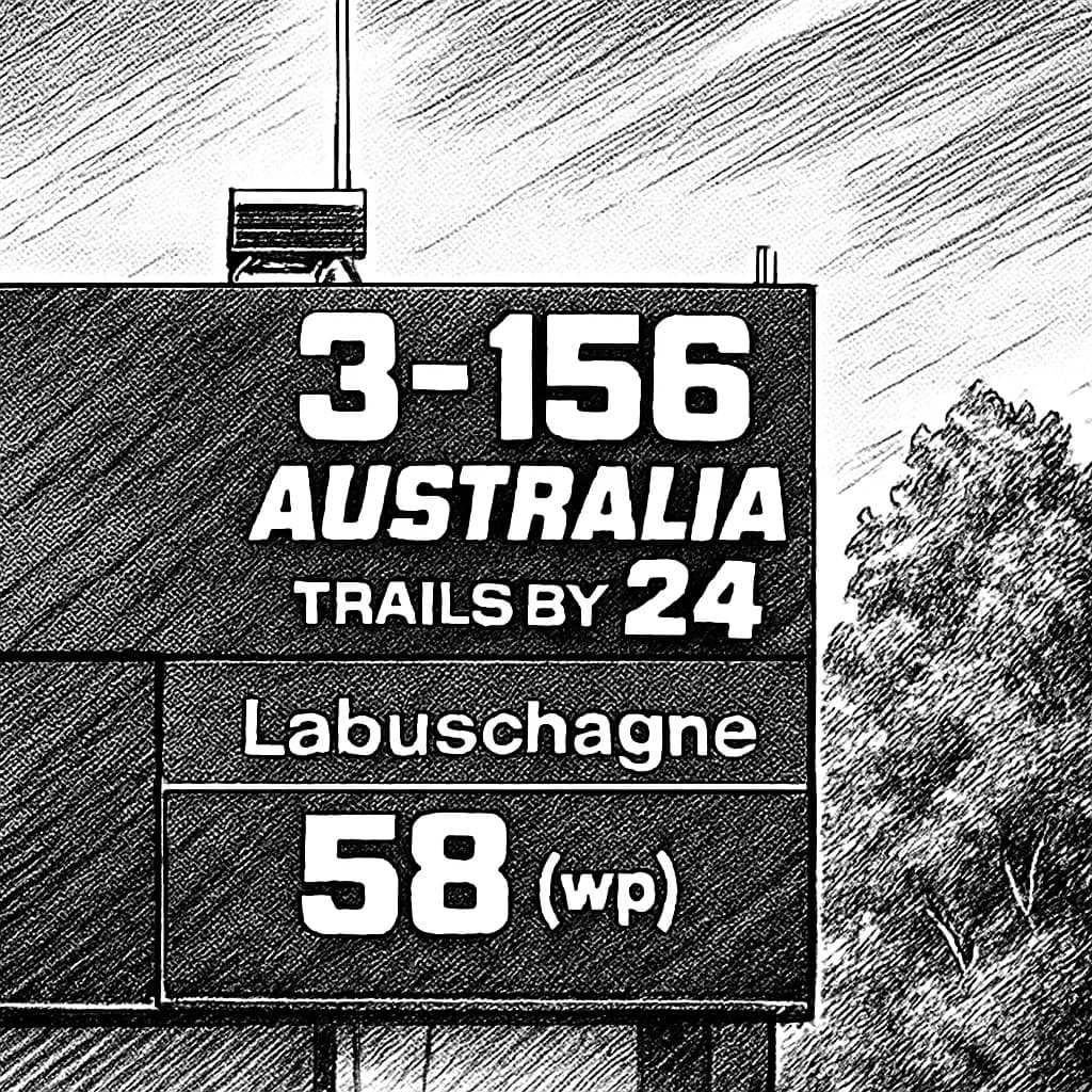 Australian cricket scoreboard layout explained