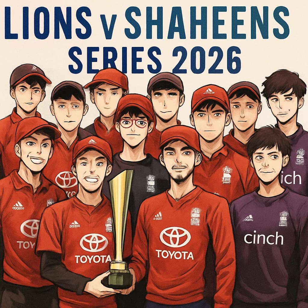 England Lions Return Home from UAE