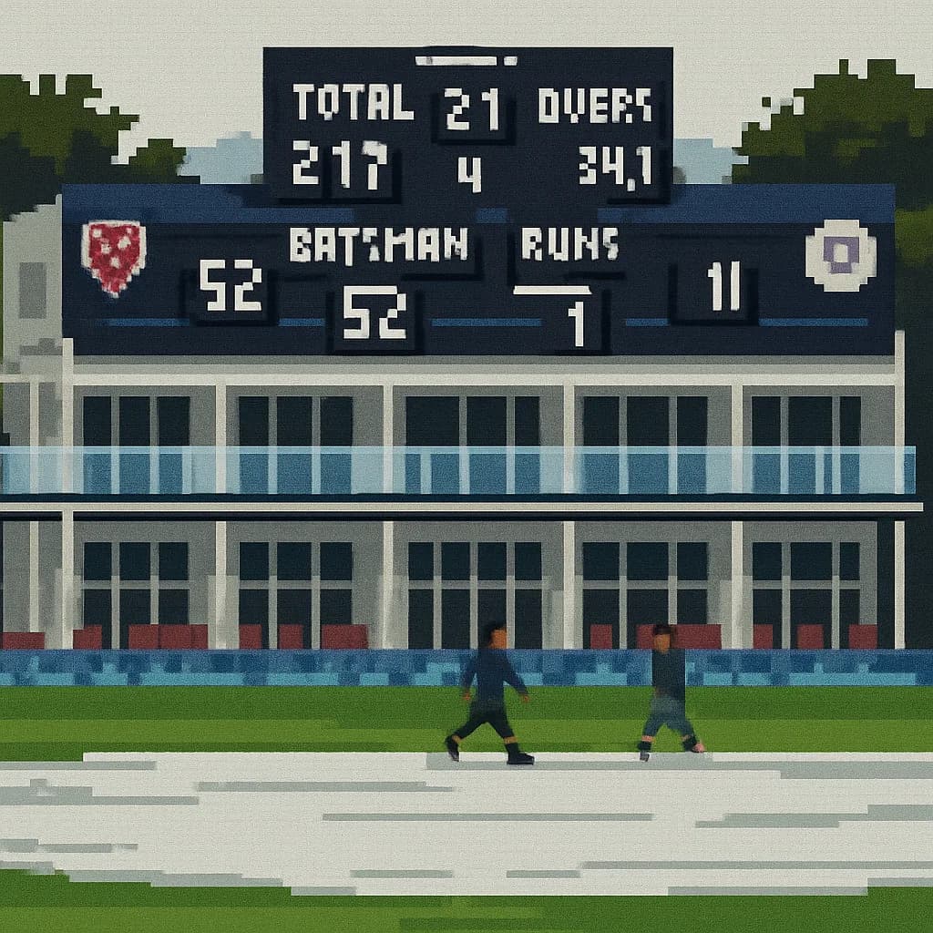 Rain halts Kent vs Leics match