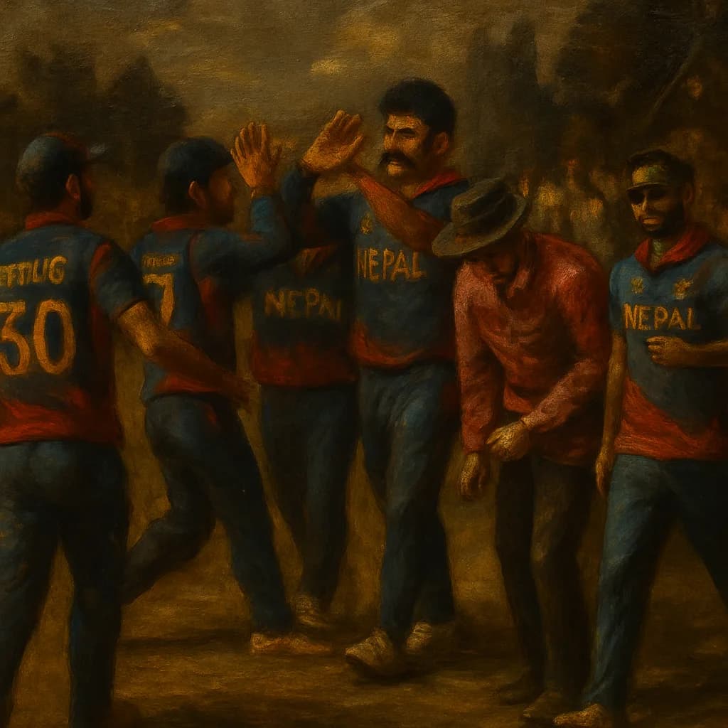 Nepal edges Scotland in tight T20