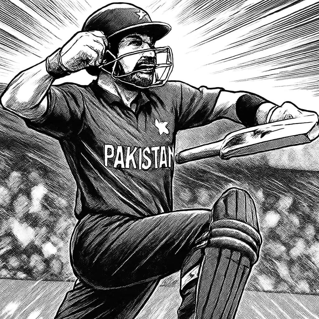 Farhan's Ton Powers Pakistan Forward