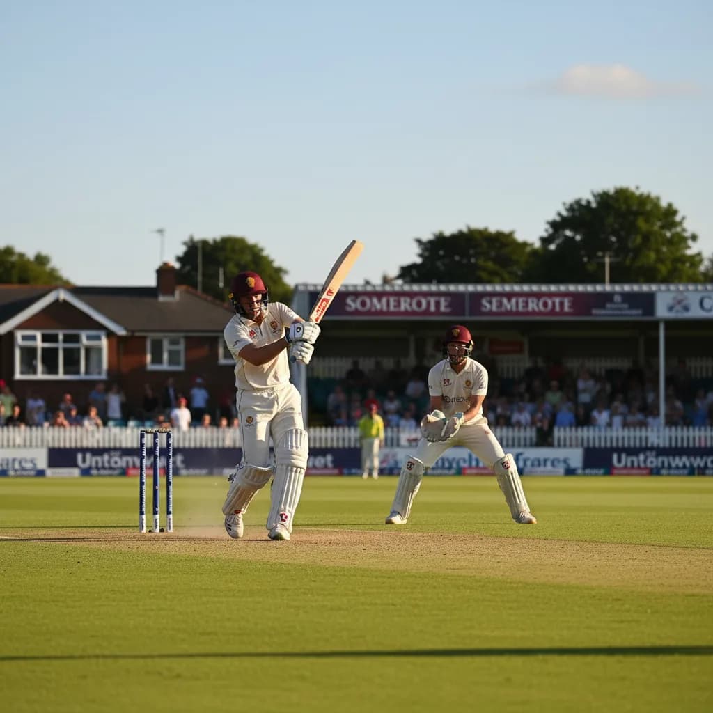 Abell and Rew shine as Somerset dominate Sussex opener