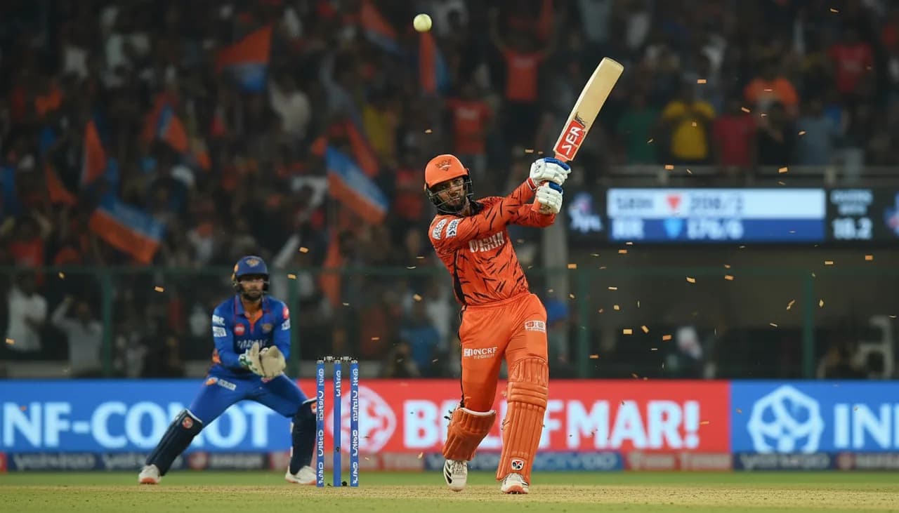 Abhishek Sharma's stunning 135* enters IPL record books