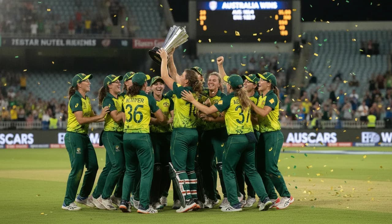 Australia Crush England to Claim Seventh Women's T20 World Cup
