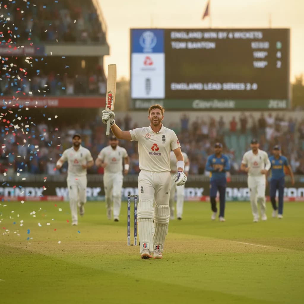 Banton's Maiden Ton Seals England ODI Series Win Over Sri Lanka