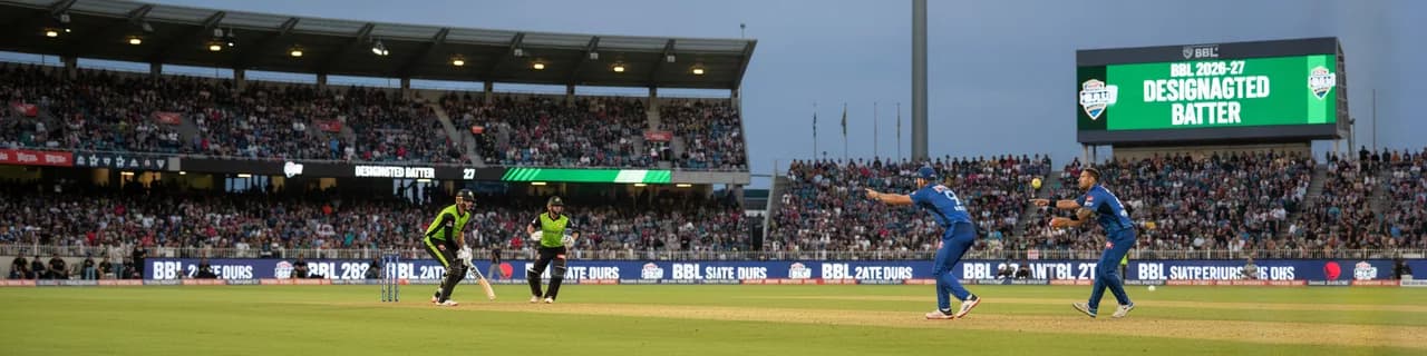 BBL Introduces Designated Batters Rule for 2026-27 Season