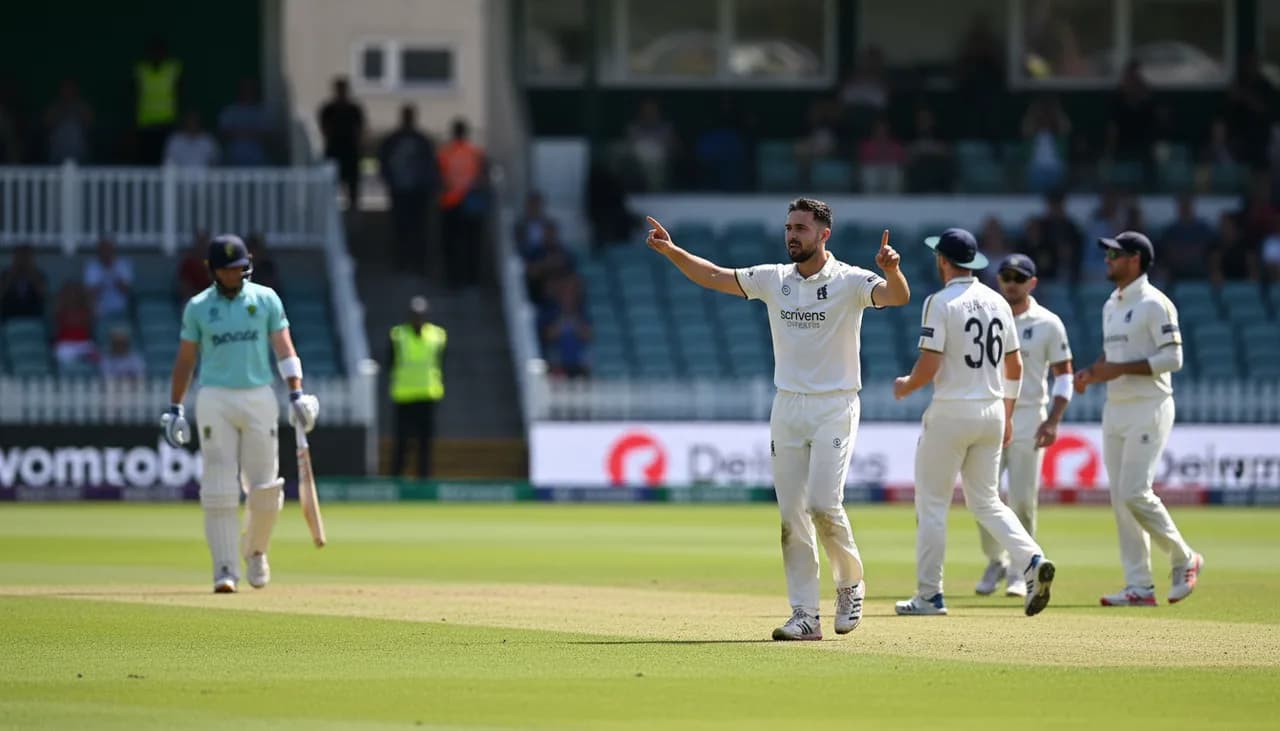 Bears Build Commanding 217-Run Lead as Sussex Collapse at Hove