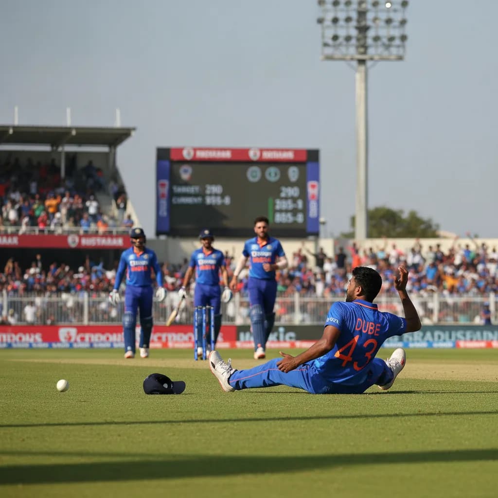Dube's Costly Drop: The Catch That Could Define the Series