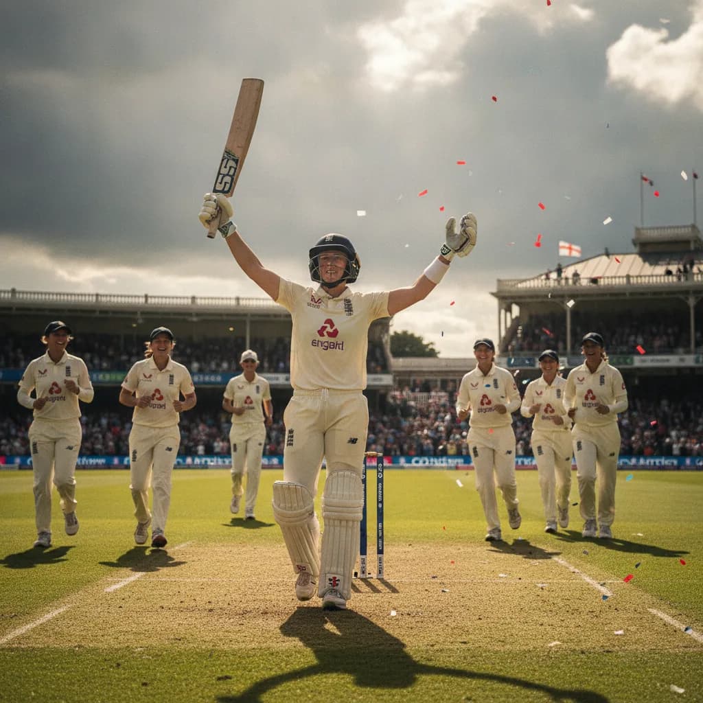 Ecclestone's Gritty Half-Century Keeps England Alive at Lord's