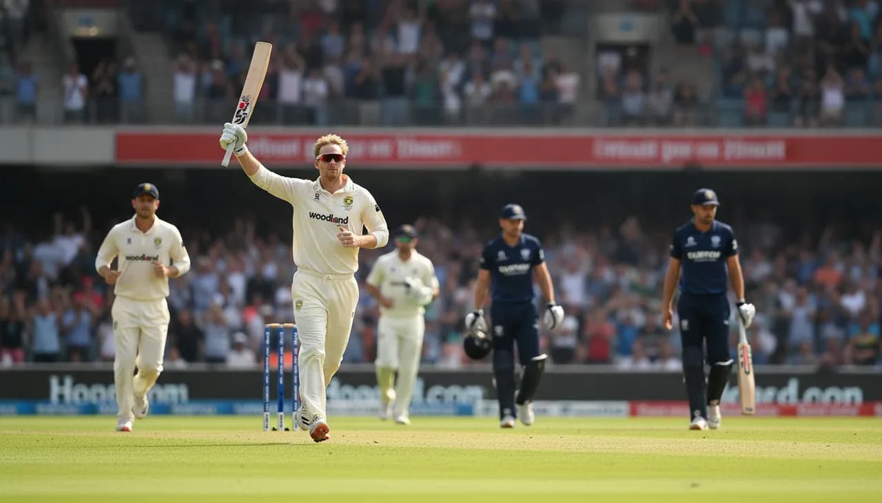 Elgar's Ton Puts Essex in Command as Surrey Slide Deeper