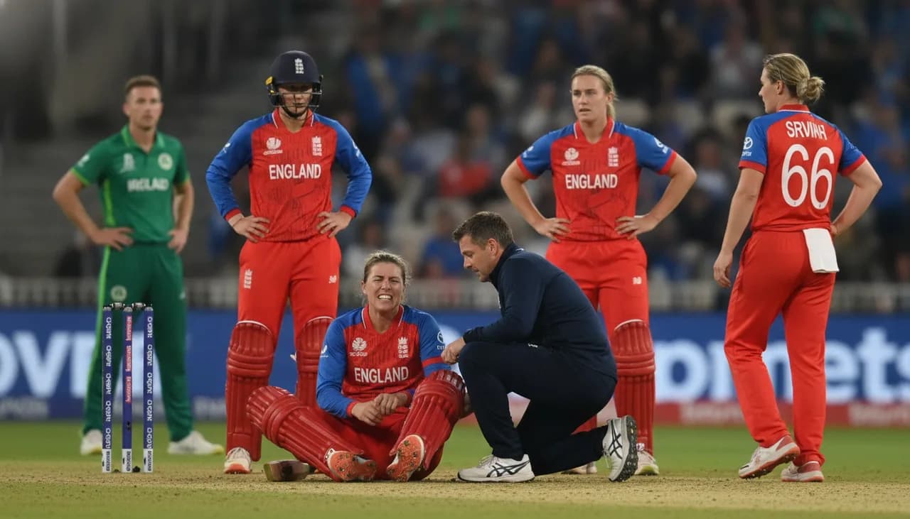England Beat Ireland But Sciver-Brunt Injury Clouds Win