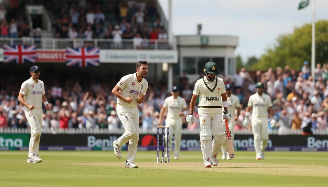 England Dismantle Pakistan Again to Seize Control at Edgbaston