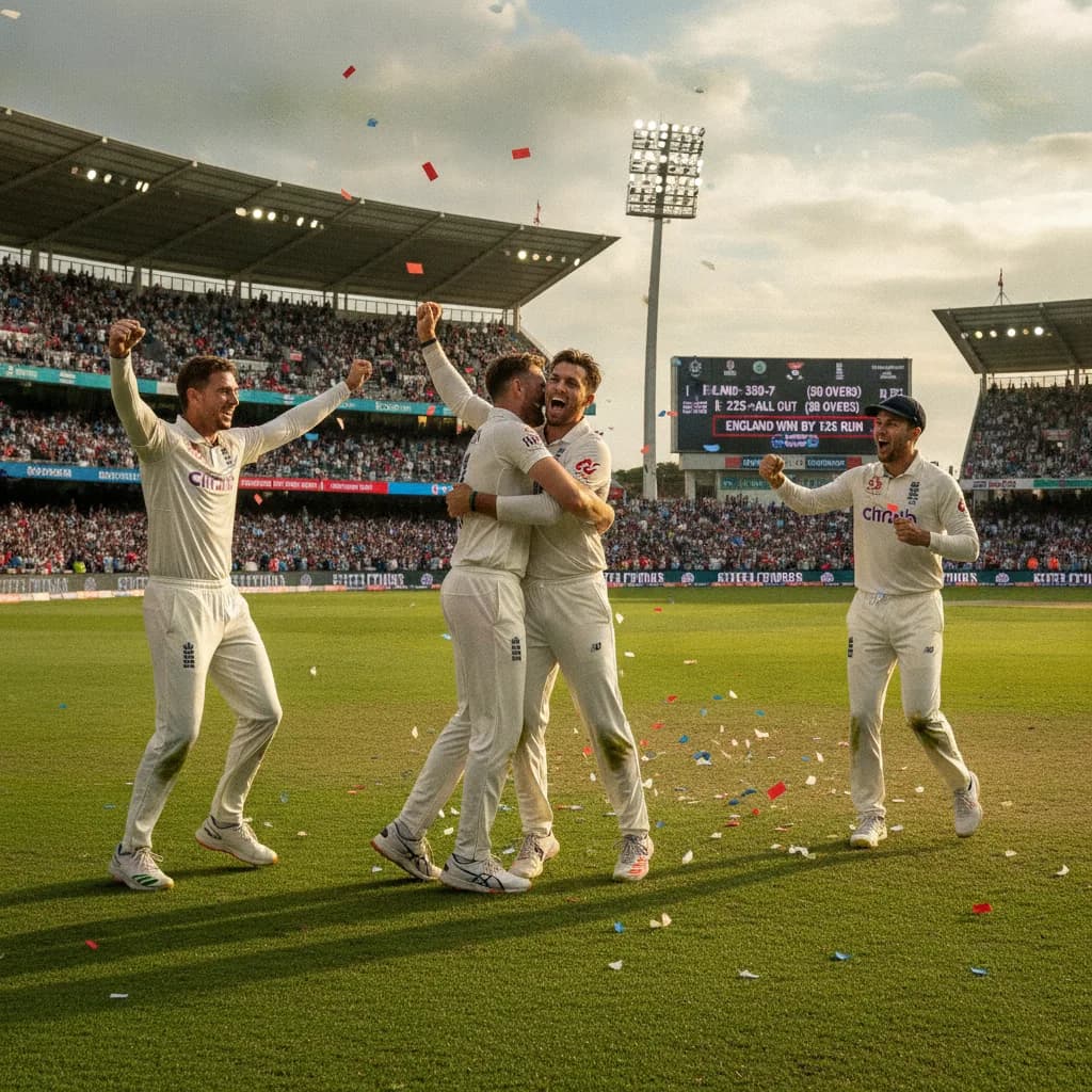 England Thrash India by 125 Runs to Lead Series 2-0