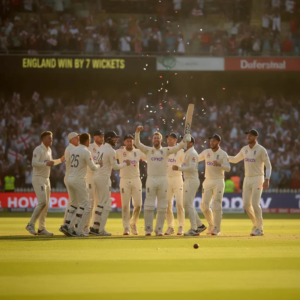 England's Dominant Win Sets Tone for Post-Ashes Recovery