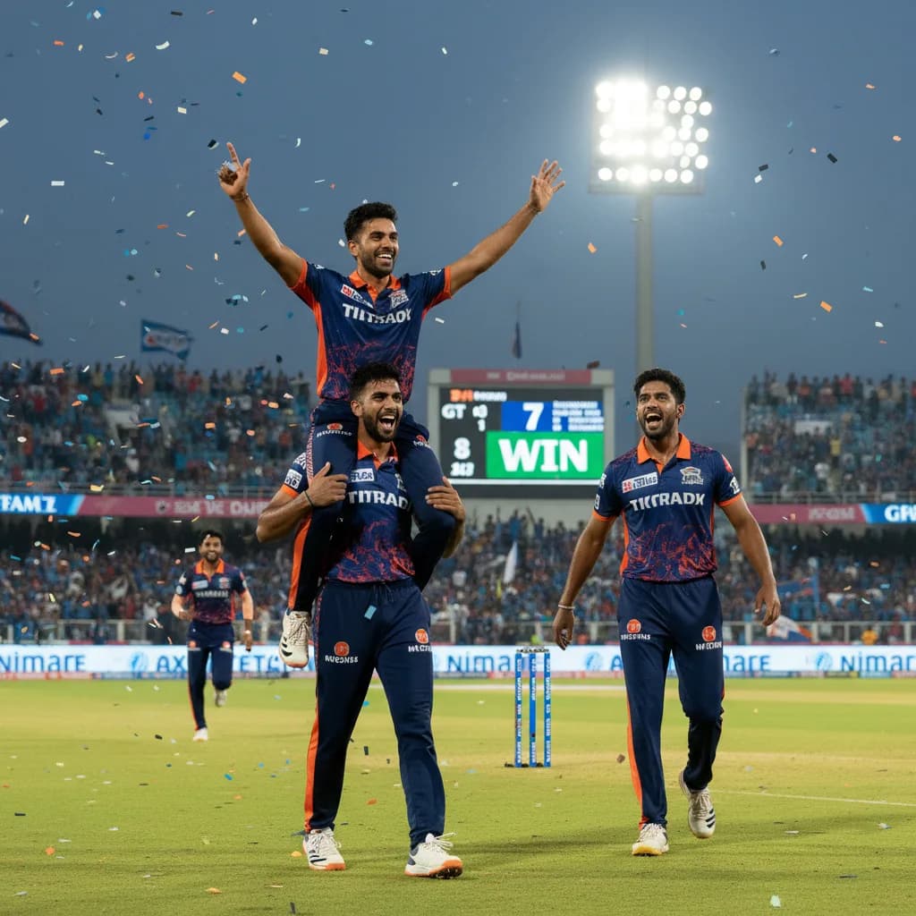 Gujarat Titans demolish Rajasthan Royals by 77 runs in Jaipur
