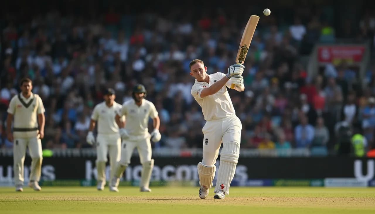 Haynes Century Lifts Notts After Duckett's Early Exit