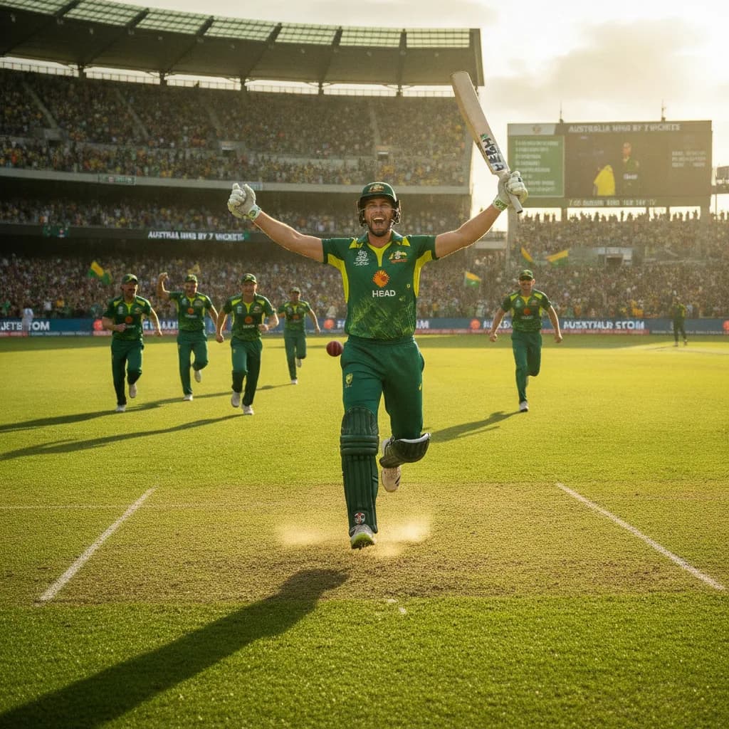 Head's Brilliant Century Powers Australia to ODI Series Win