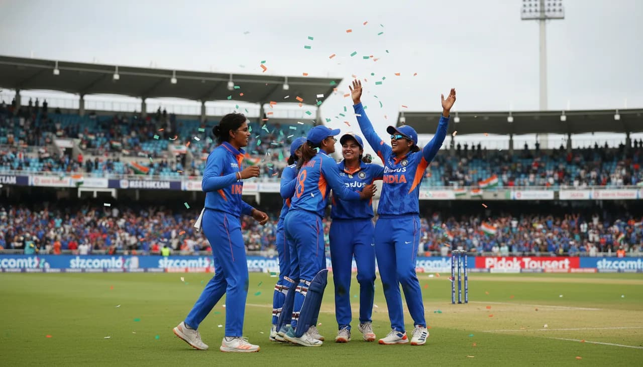 India Cruise to 38-Run Victory in Women's T20 Opener