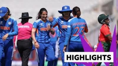 India Keep Semi-Final Dream Alive With Bangladesh Win