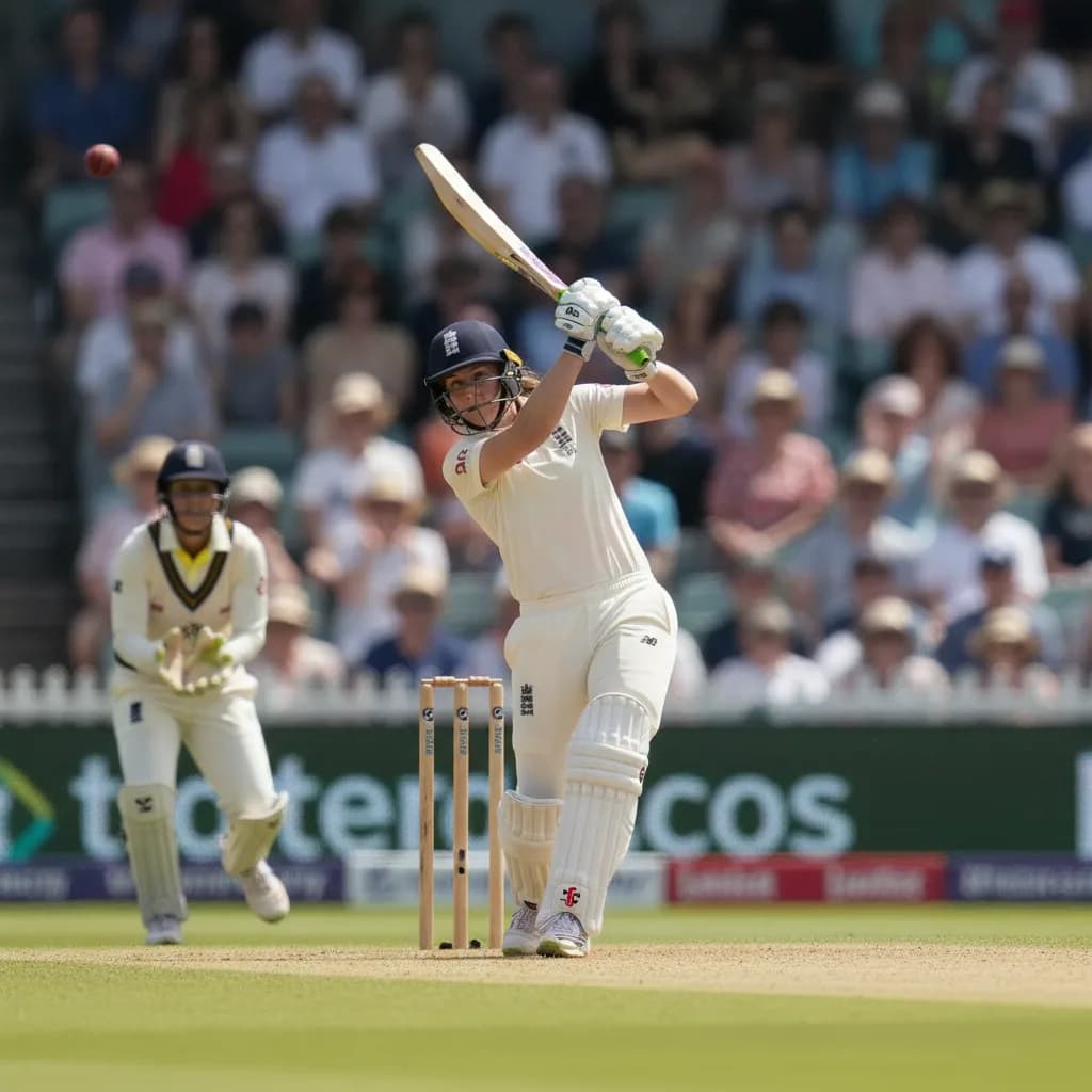 Jones Fifty Keeps England Hopes Alive in Women's Test