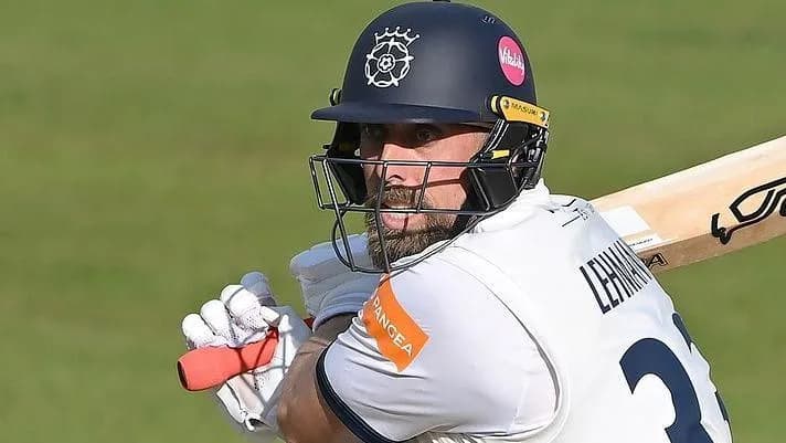 Lehmann's Maiden Century Denies Nottinghamshire Victory