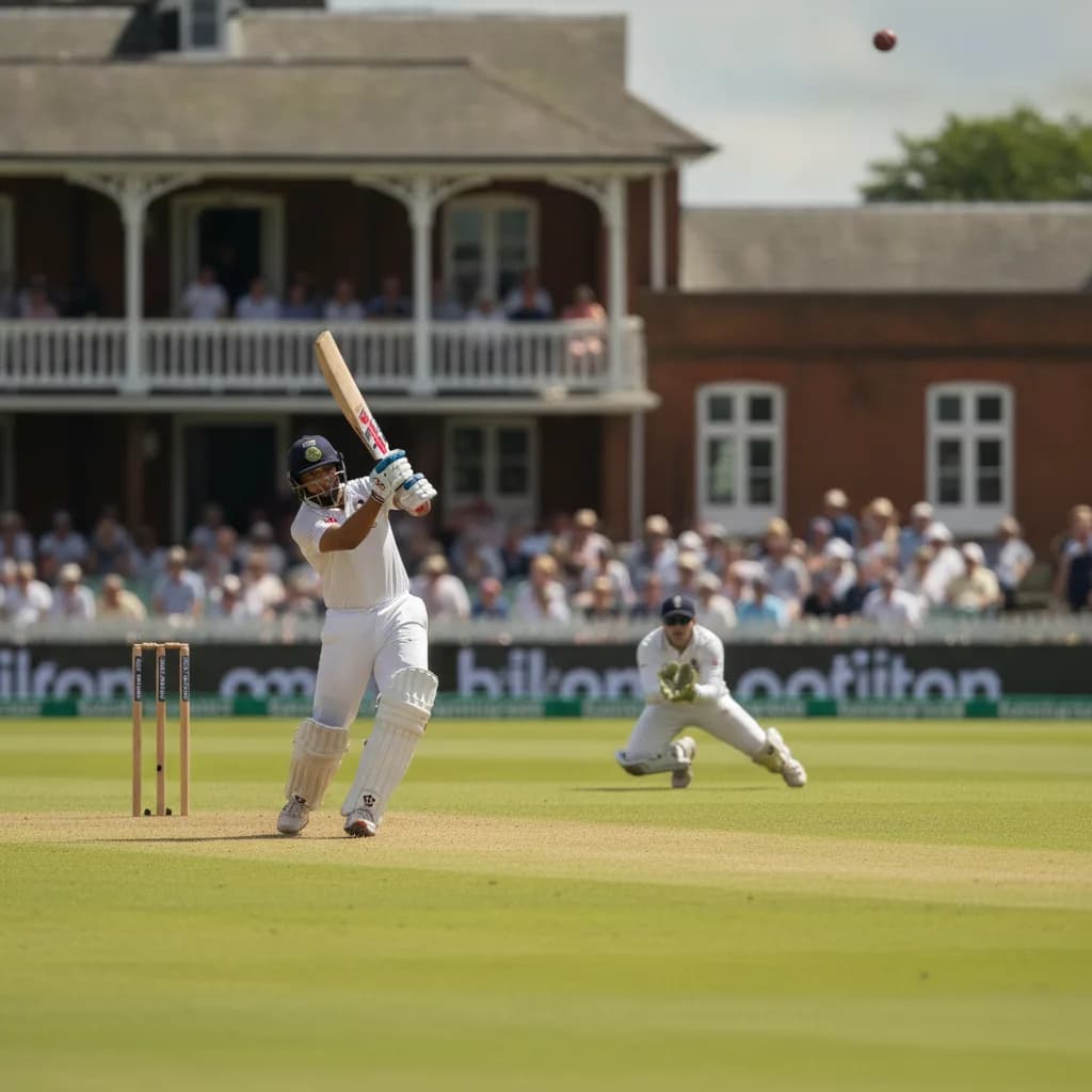 Lord's Makes History as India Set England 285-Run Target