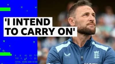 McCullum Vows to Stay as England Coach After NZ Series Loss