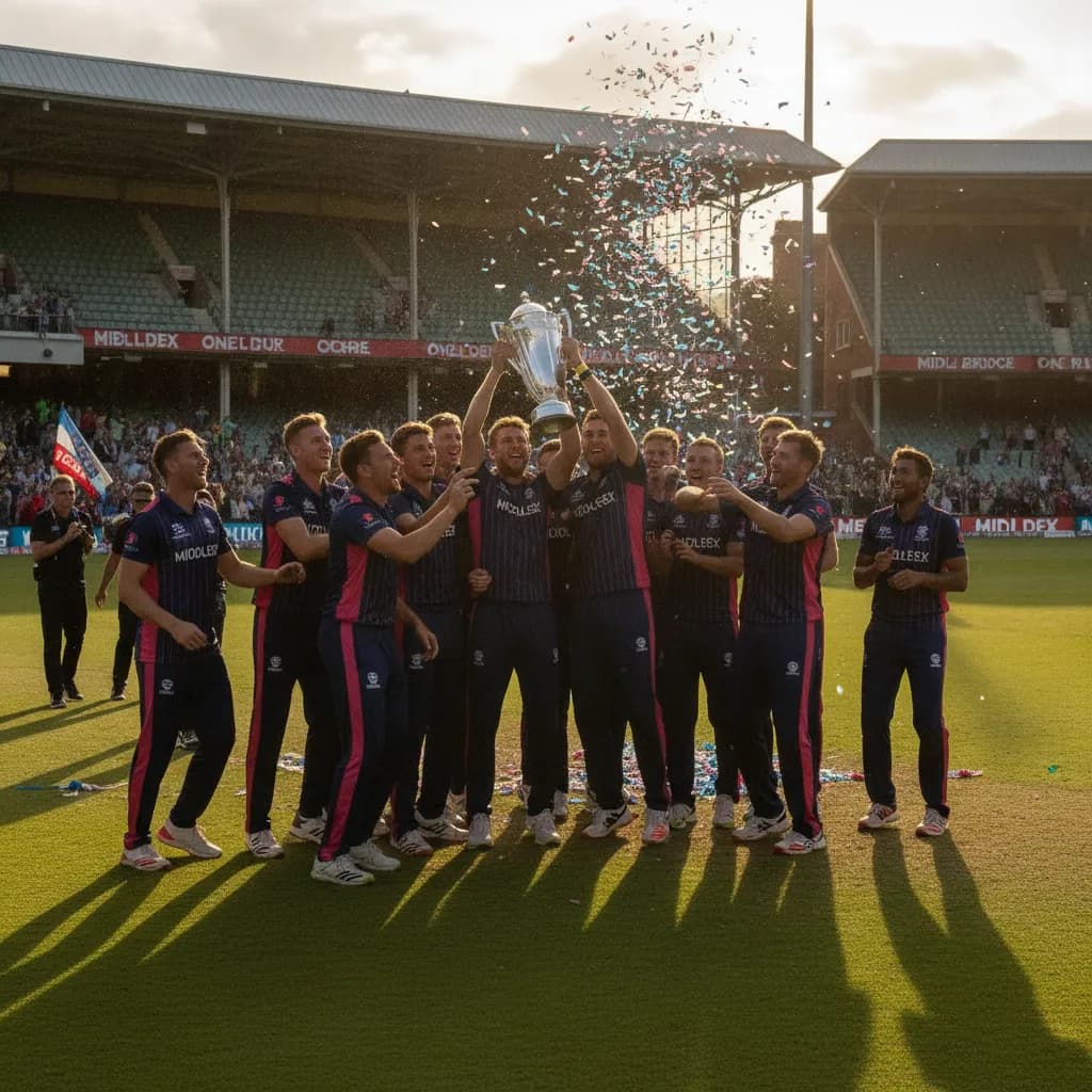 Middlesex Win One-Day Cup Final in Thriller at Trent Bridge