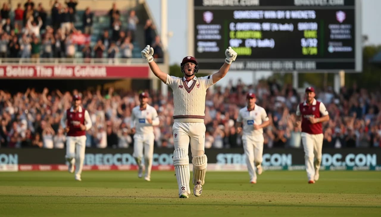 Overton's Masterclass Guides Somerset to Dominant Victory