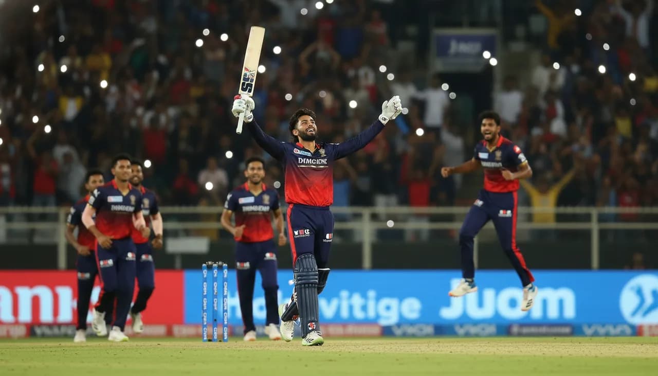 Patidar's Masterclass Powers RCB Into IPL Final