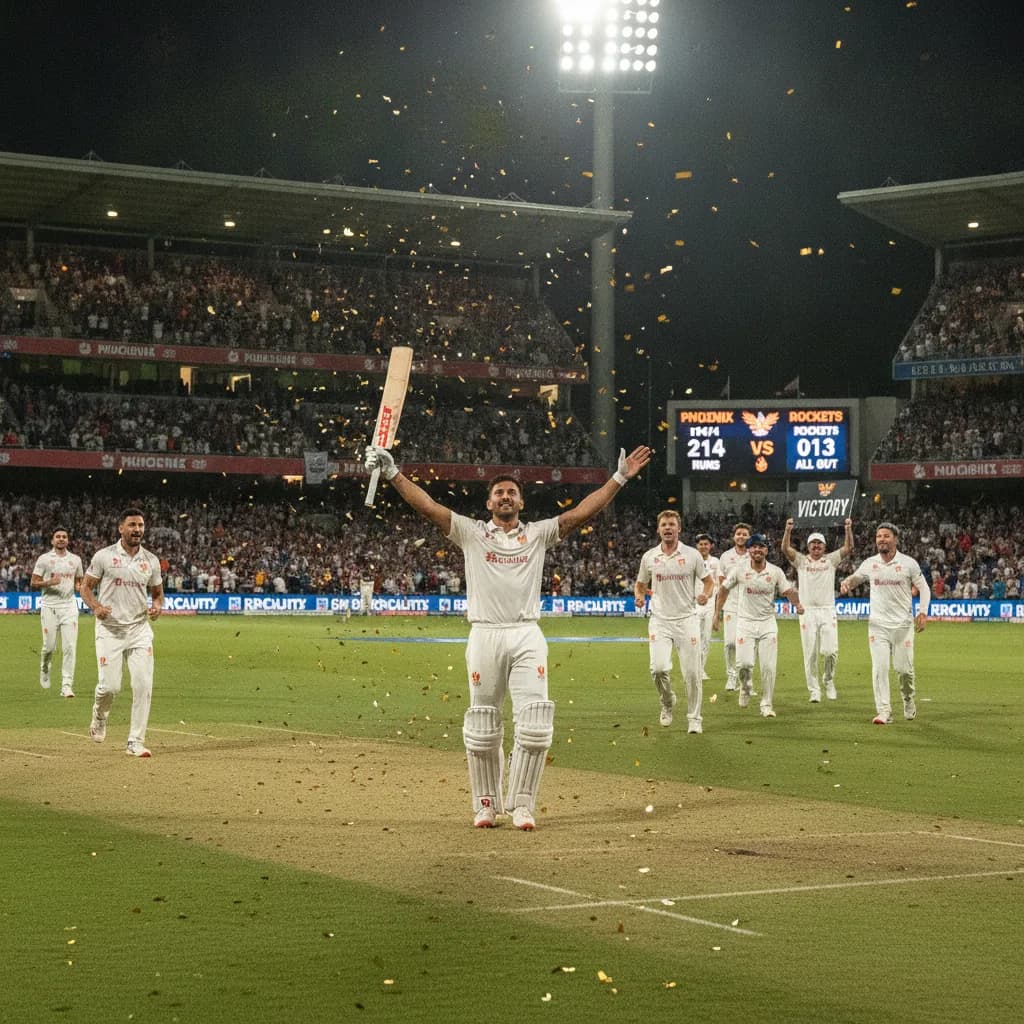 Phoenix Torch Rockets With Historic 214 to Win Edgbaston Thriller