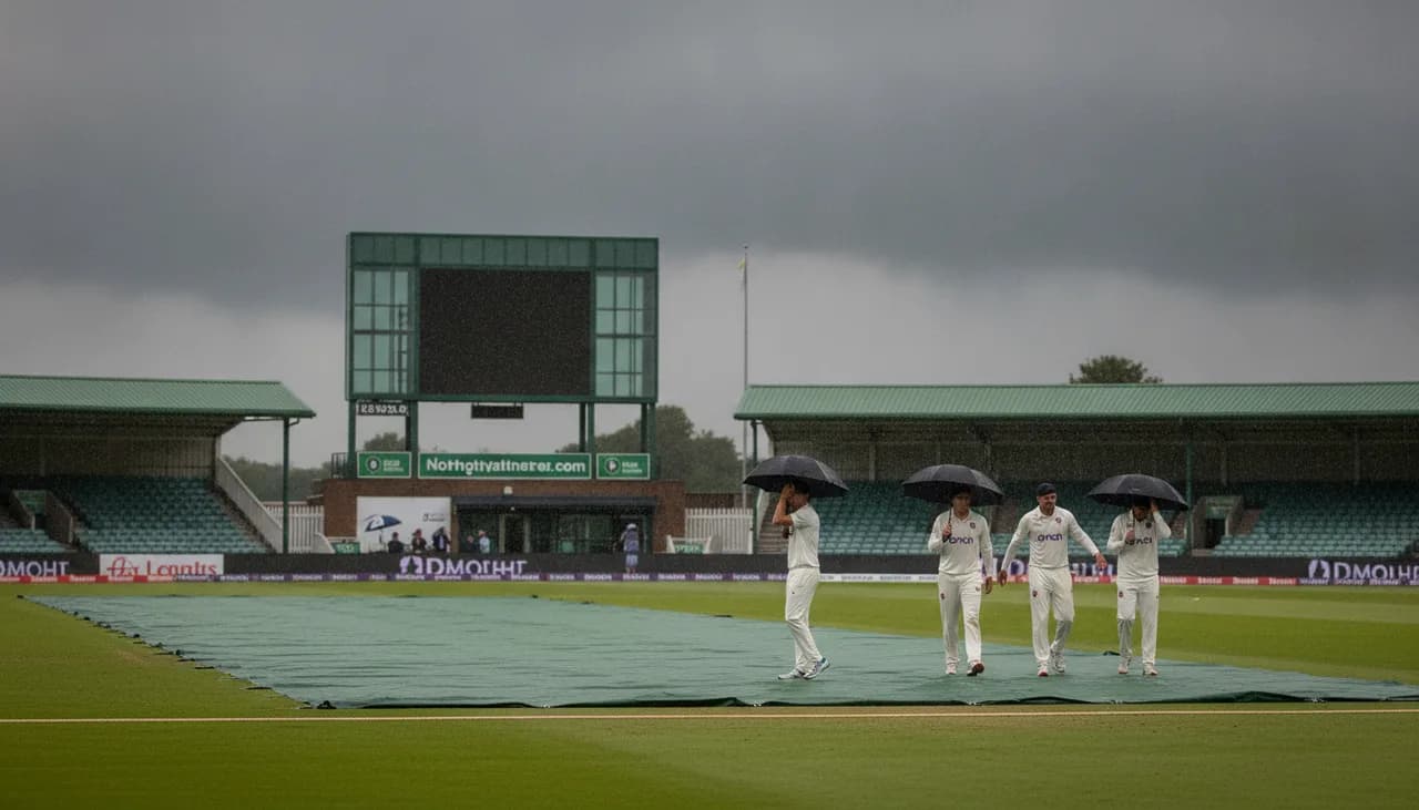Rain Robs Northants of Crucial Win Against Derbyshire