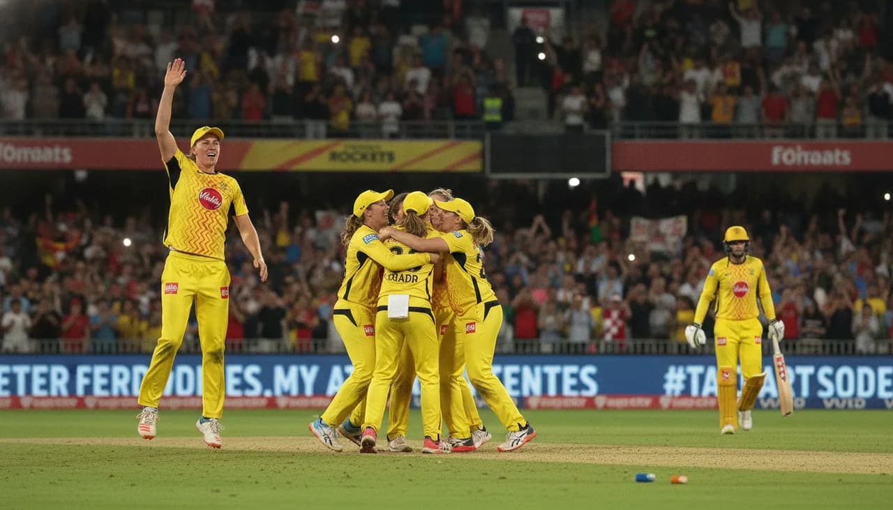 Rockets Roar Back From Disaster to Reach Hundred Final