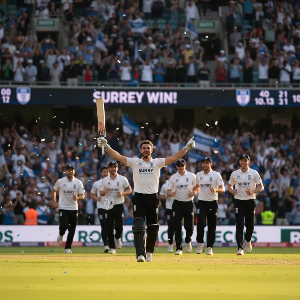 Sam Curran's brilliance lifts Surrey to T20 Blast summit