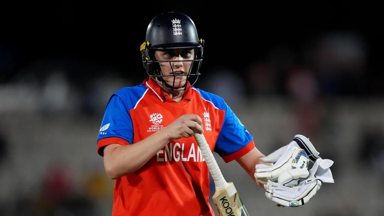 Sciver-Brunt Calf Injury Clouds England's World Cup Hopes