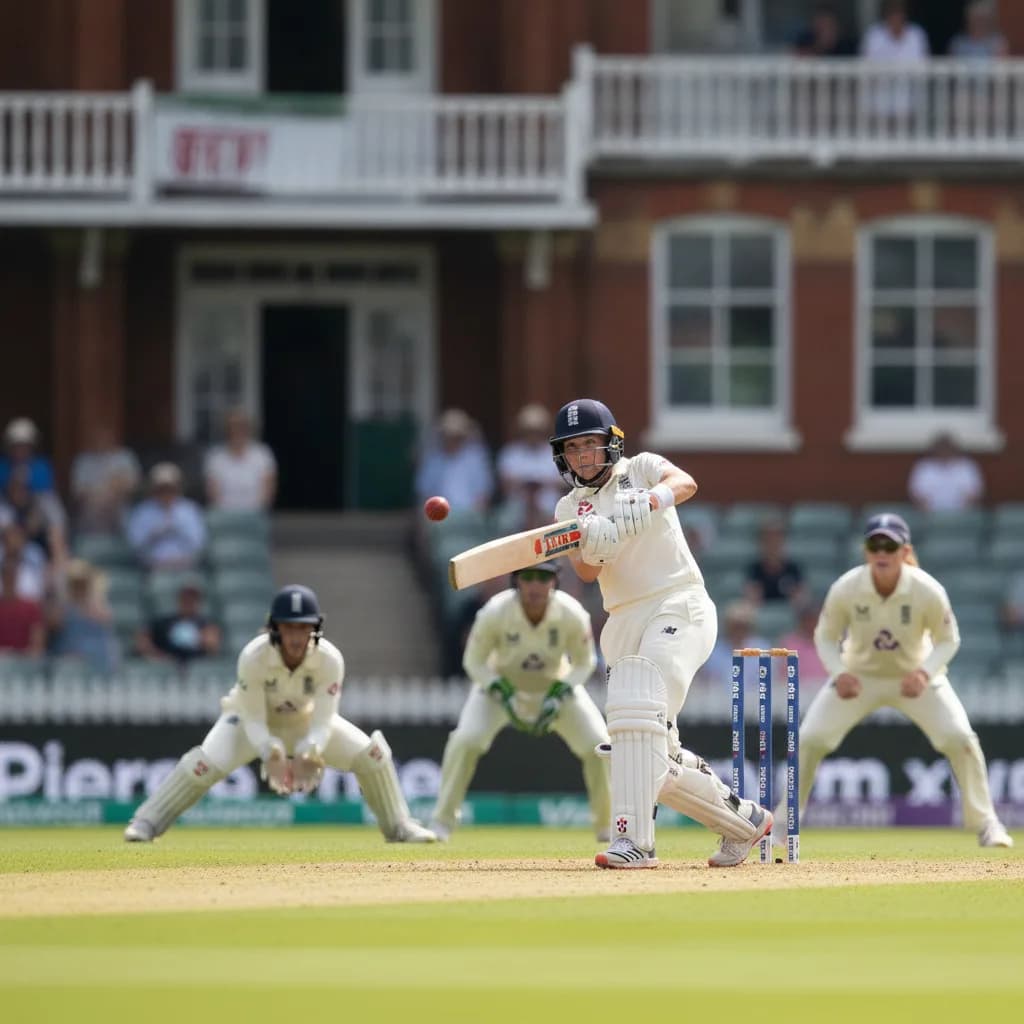 Sciver-Brunt Falls for 44 as England Slump to 142-6 at Lord's