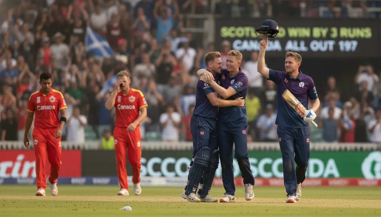 Scotland Secure World Cup Qualifier Spot With Nervy Win Over Canada