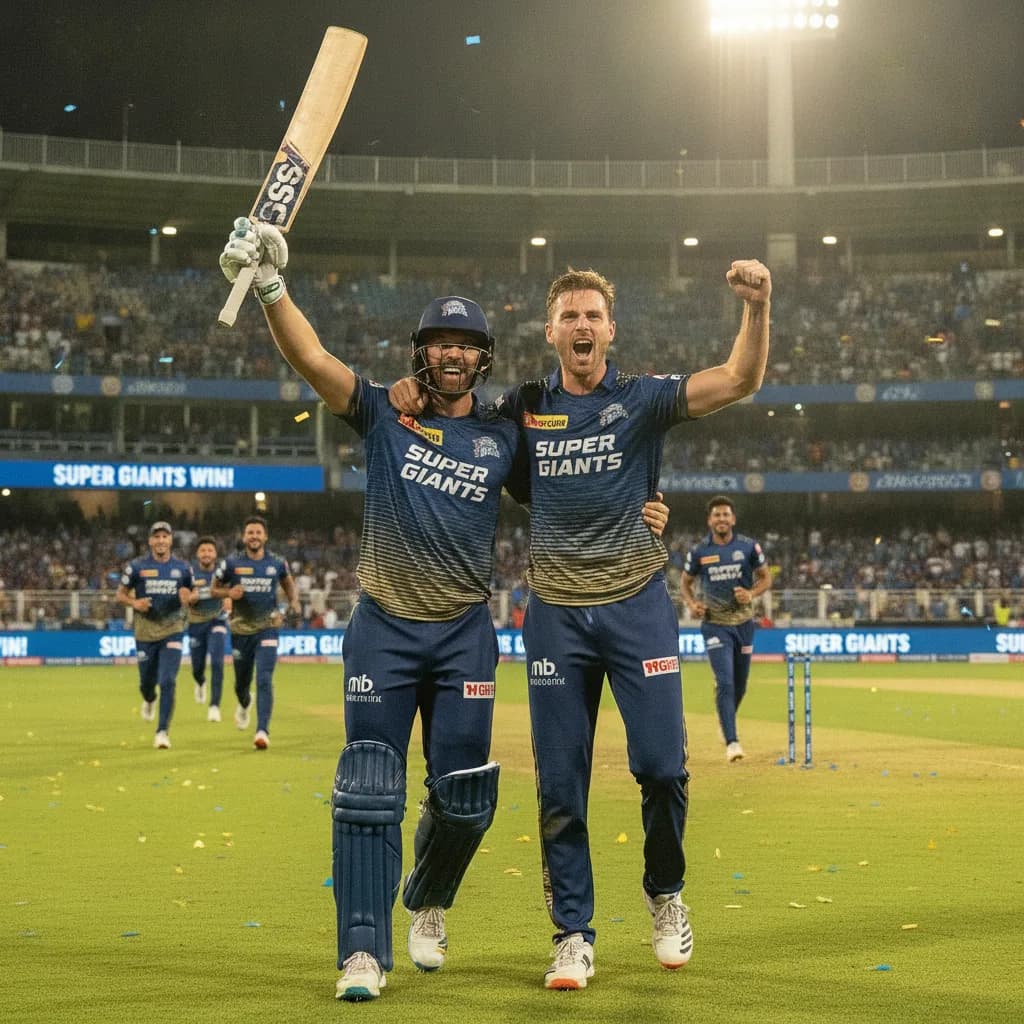 Seifert and Walter Fire Super Giants to Dominant Win