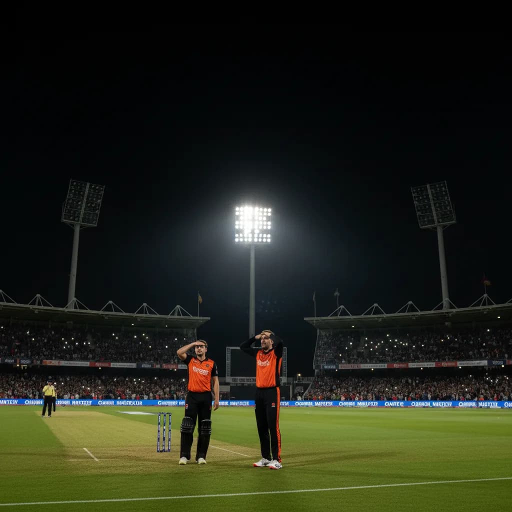 Somerset Issue Apology After Triple Floodlight Failure
