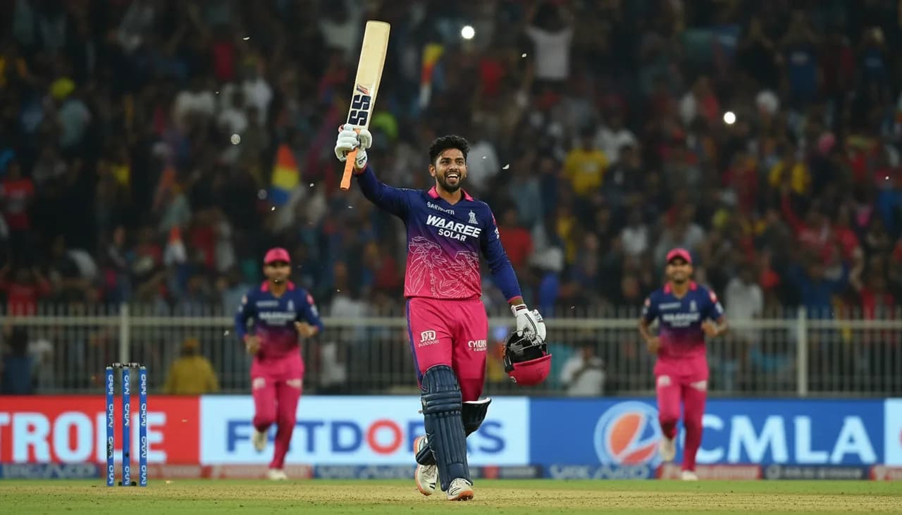 Suryavanshi's Lightning Fifty Powers Royals Past RCB