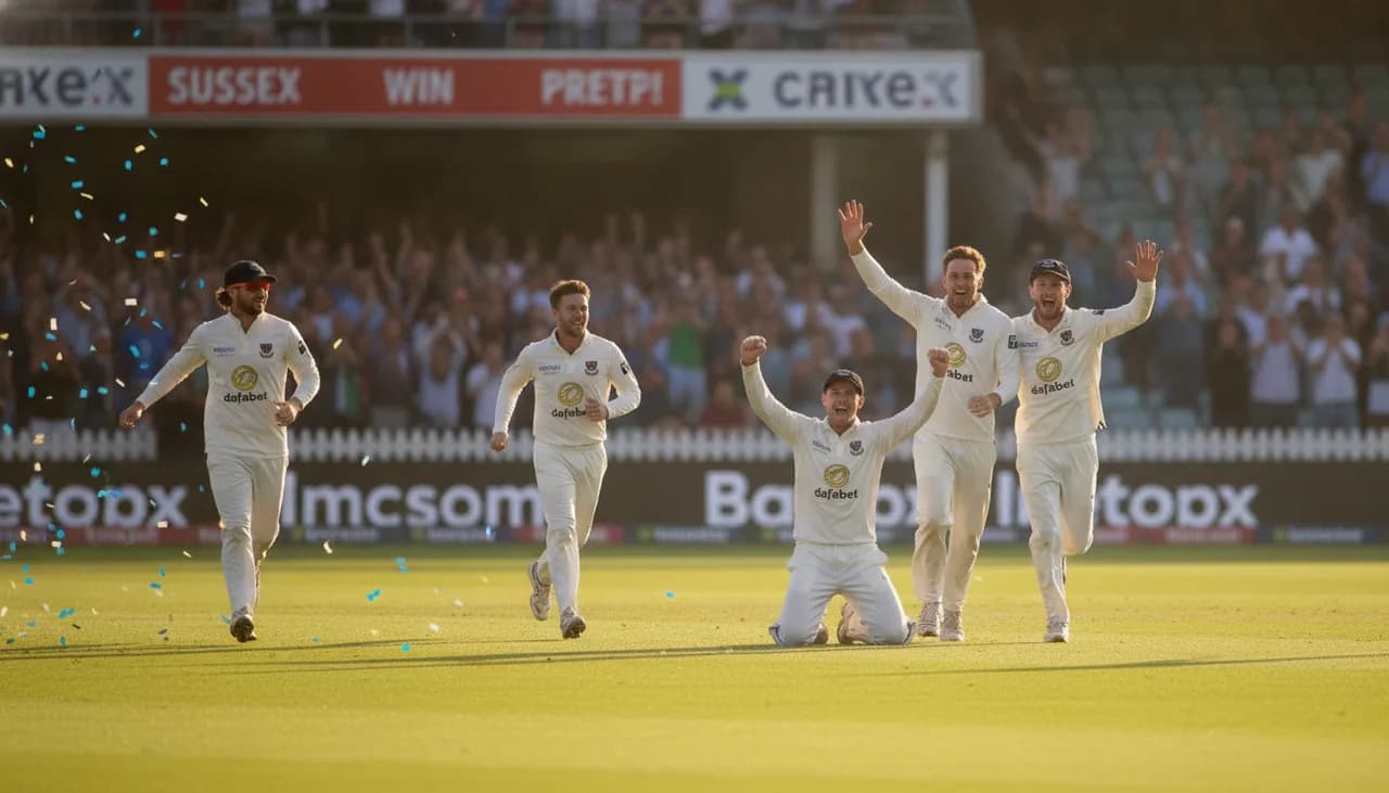 Sussex Sign Off in Style With Crushing Win Over Hampshire
