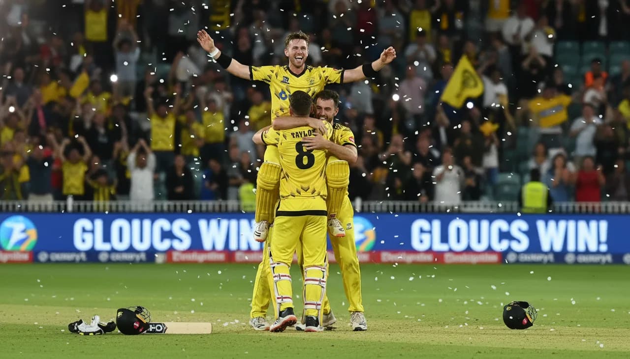 Taylor's Edge Seals Dramatic Gloucestershire Victory