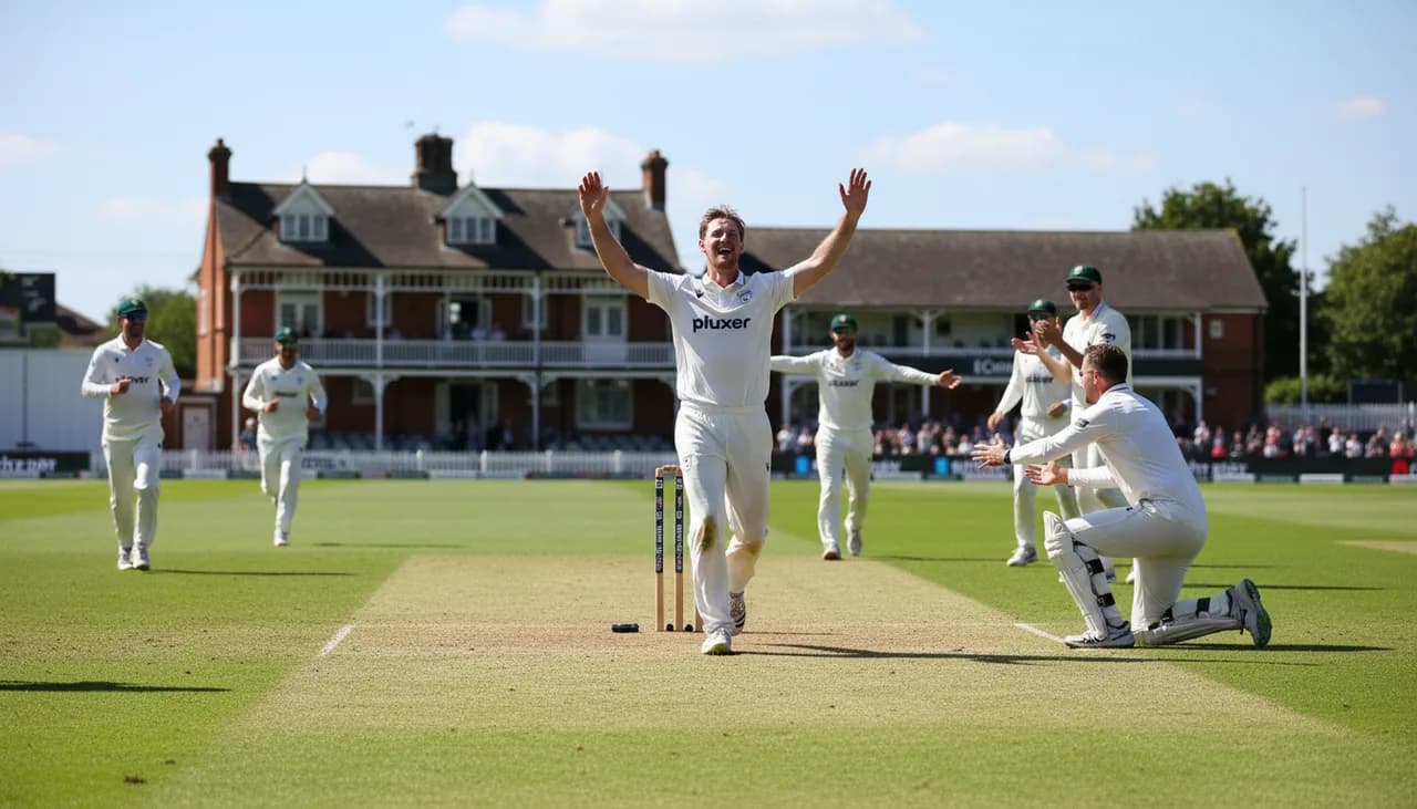 Taylor's Five-For Seals Worcestershire's Dominant Victory