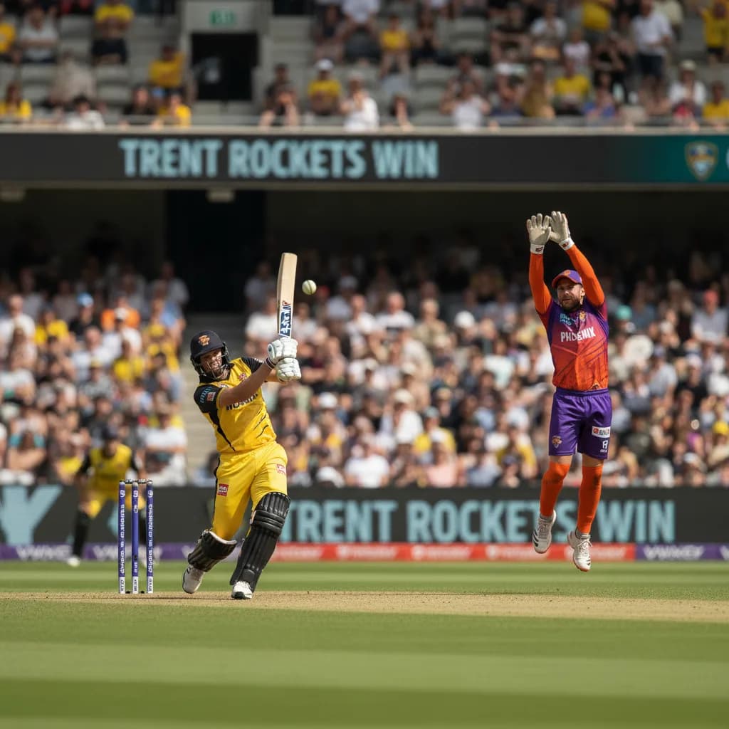 Trent Rockets Cruise Past Birmingham Phoenix to Lead the Hundred