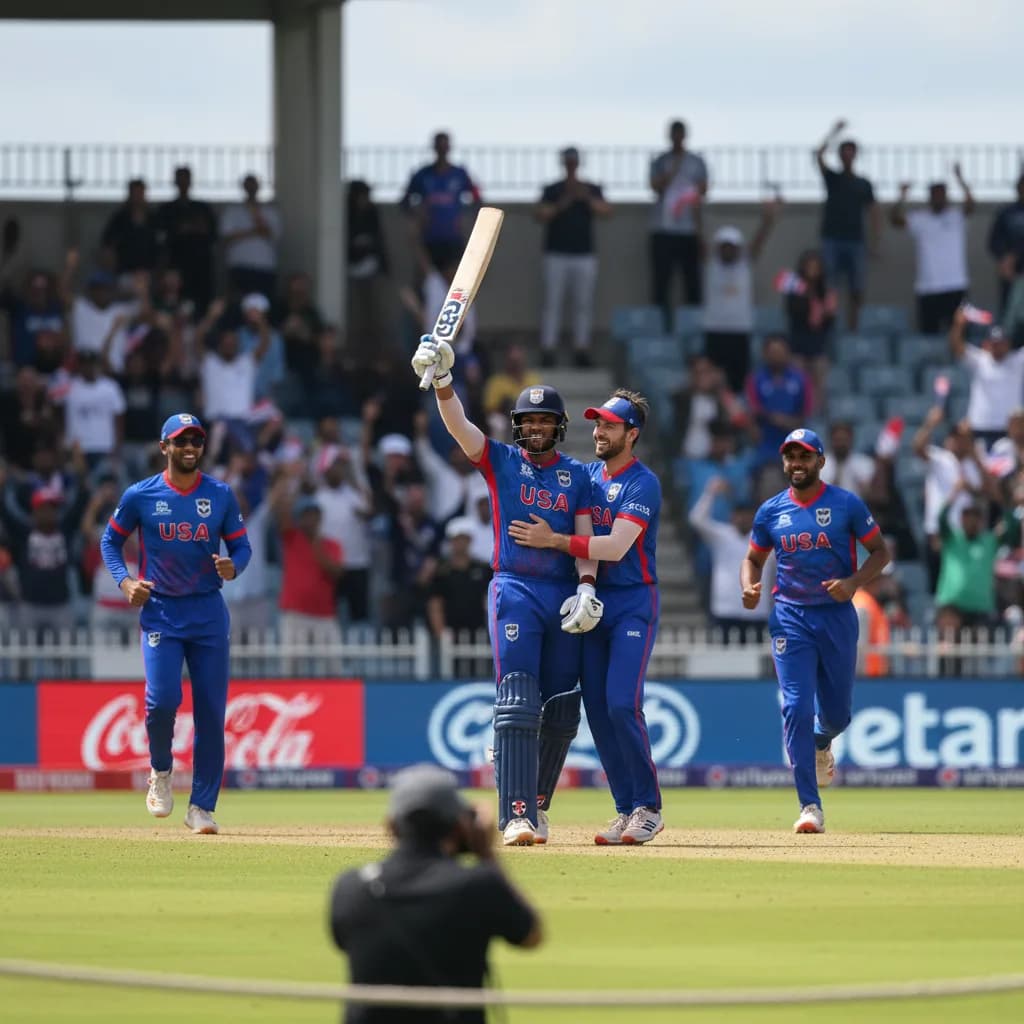 USA Thrash Scotland by Six Wickets in World Cup League 2