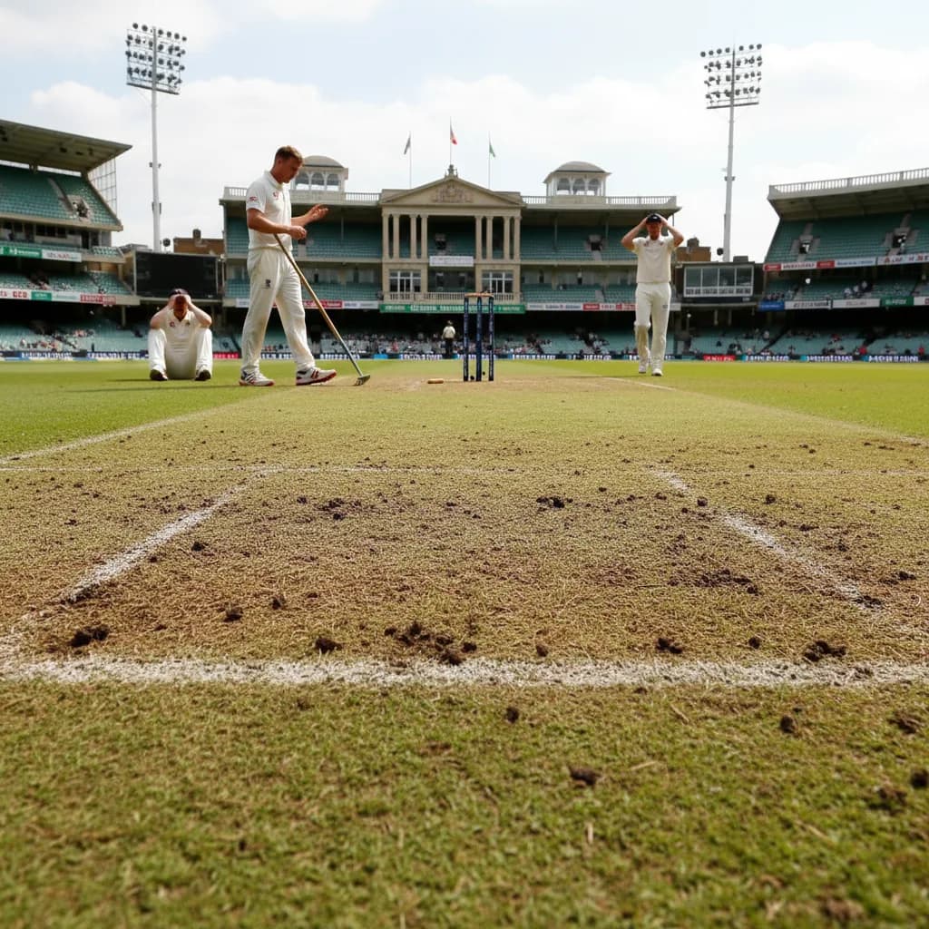 Vaughan Slams 'Substandard' Lord's Pitch After 33 Wickets Fall