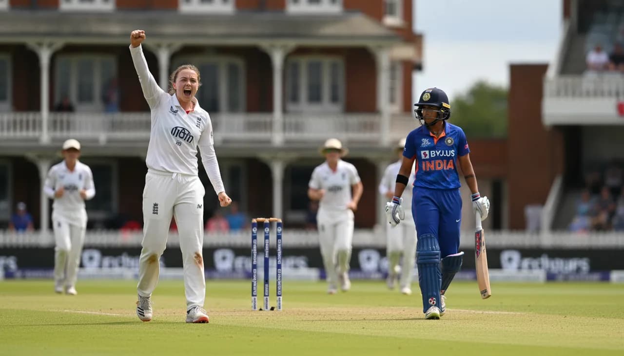 Villiers Strikes on Debut to Dismiss Harmanpreet at Lord's